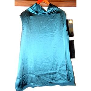 Nordstroms Women's Sleeveless Mock Neck  Minimalist Layering Tank Size XXL 2X